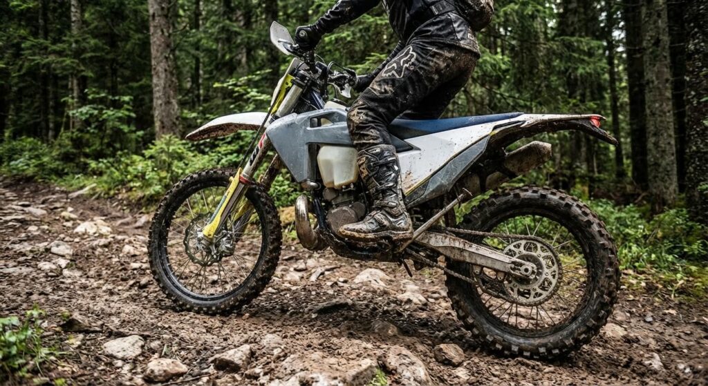 Moto 2 roues motrices