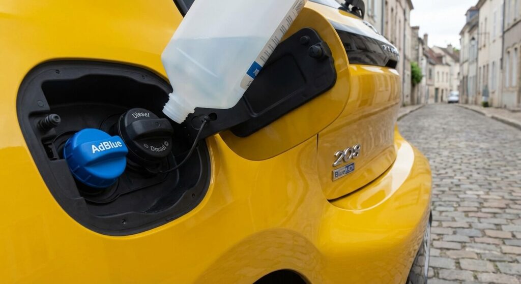 système AdBlue Peugeot 208