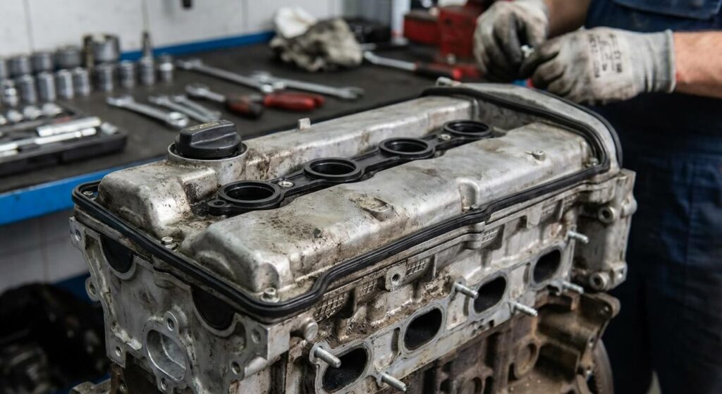 Fuite au joint de cache-culbuteur sur 1.6 HDi : attention danger 3 joint de cache-culbuteur sur 1.6 HDi