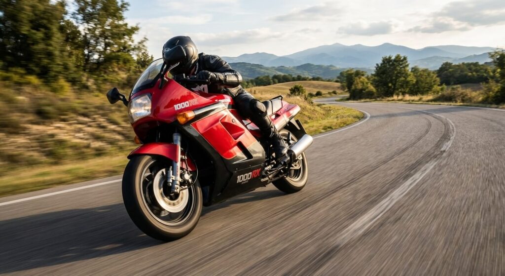 Kawasaki 1000 RX d'occasion : fiabilité et points à vérifier 3 Kawasaki 1000 RX sur route