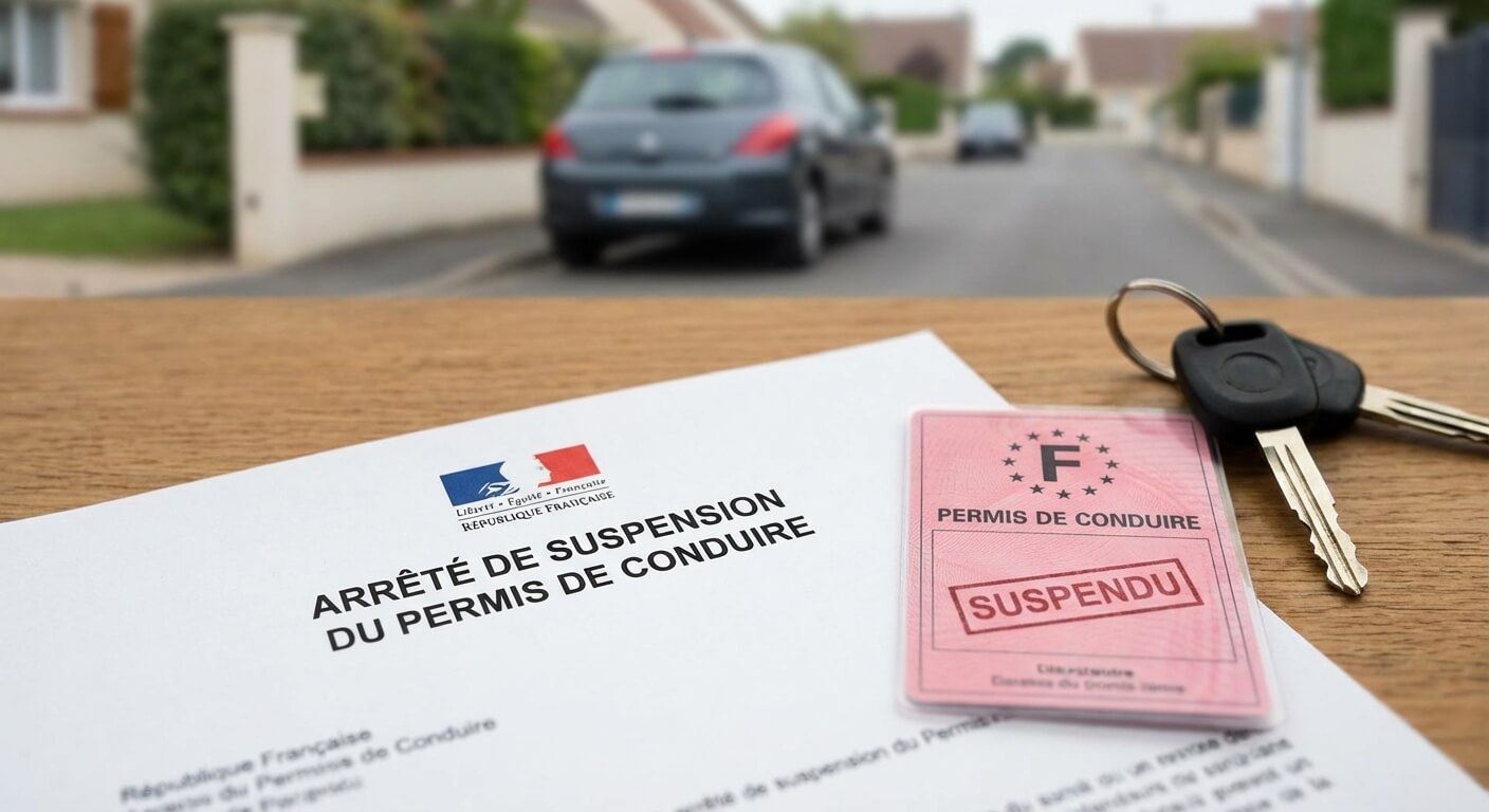 Suspension de permis de conduire