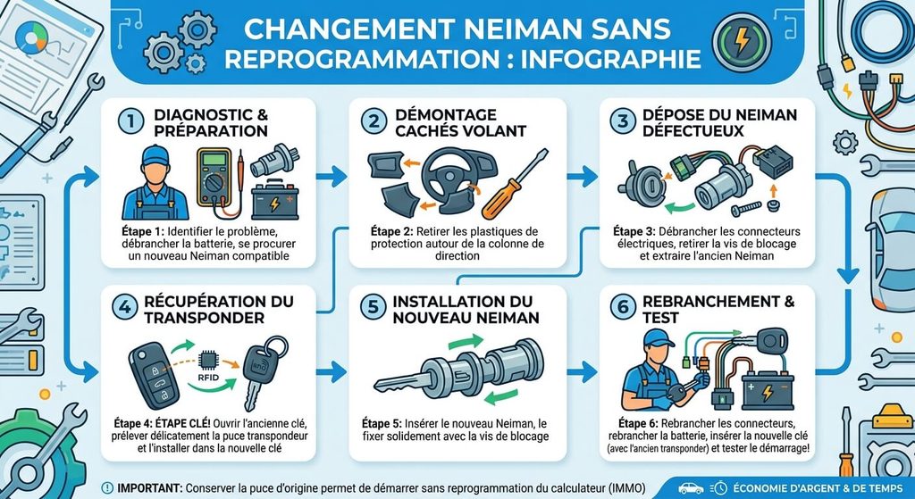 Changer un neiman sans reprogrammation : est-ce possible ? 3