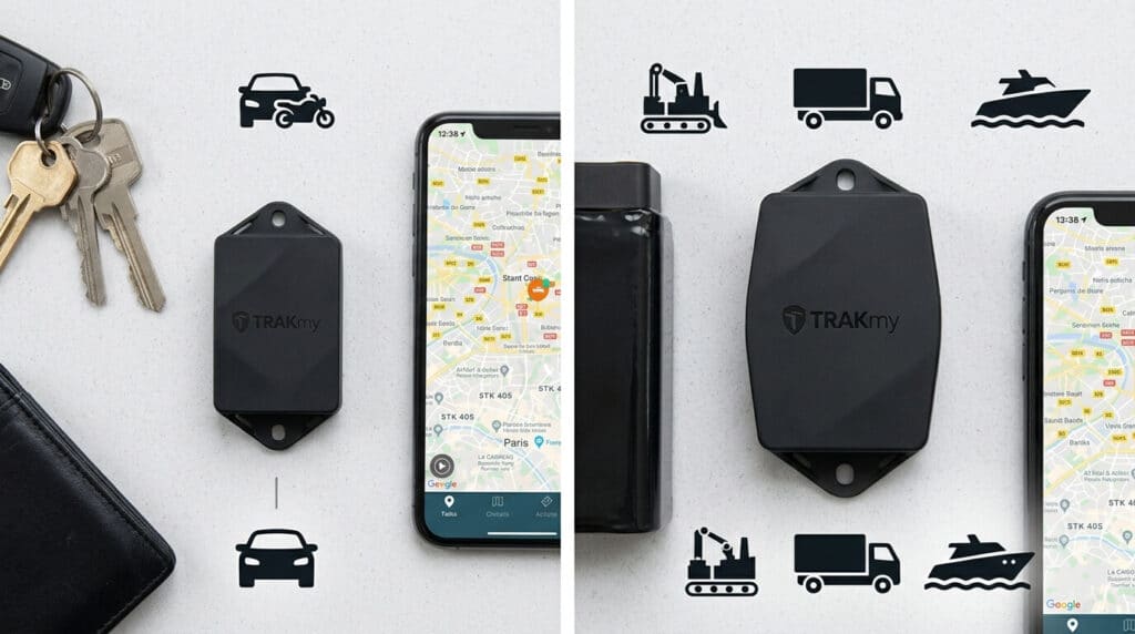 Traceurs GPS TRAKmy : comparatif Mini vs Maxi 2