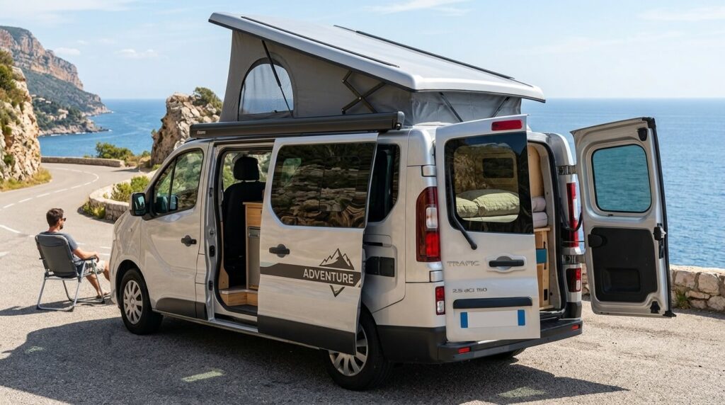 Renault Trafic 2.5 dCi 150 : fiabilité du moteur G9U, pannes et avis 2 Fourgon aménagé Renault Trafic 2 phase 2 équipé du moteur 2.5 dCi 150.