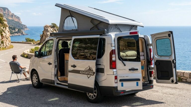 Fourgon aménagé Renault Trafic 2 phase 2 équipé du moteur 2.5 dCi 150.